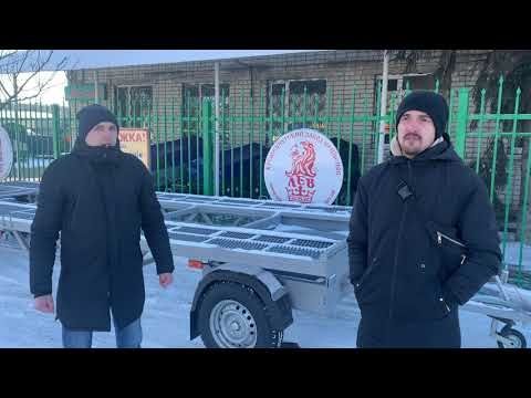 Завод прицепов Лев (отзыв клиента - трехосный прицеп-платформа Львица-3)