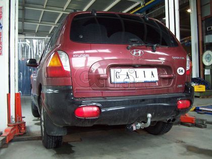 Фаркоп Galia оцинкованный для Hyundai Santa Fe I (вкл. Classic) 2001-2013. Артикул H060A