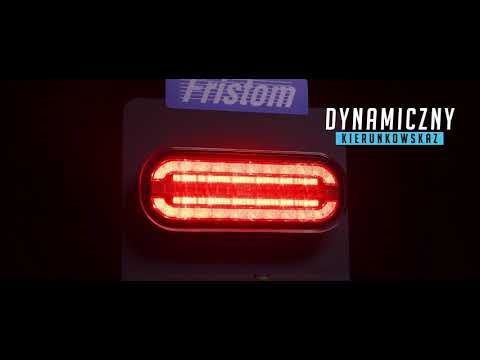 FT-320 LED -  PL - Lampa tylna FRISTOM z dynamicznym kierunkowskazem