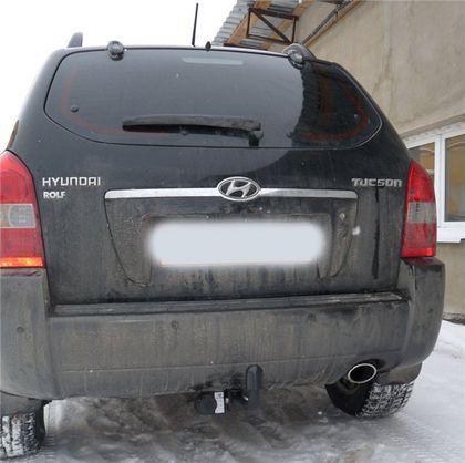 Фаркоп AvtoS для Hyundai Tucson I 2004-2009. Артикул KI 16