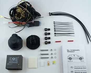 Штатная электрика фаркопа Hak-System (полный комплект) 7-полюсная для Renault Espace V 2015-2021. Артикул 12180544