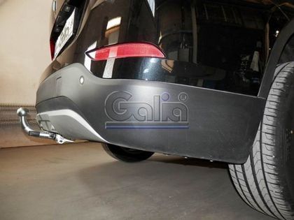 Фаркоп Galia оцинкованный для BMW X1 E84 (искл. M-обвес) 2009-2015. Быстросъемный крюк. Артикул B018C