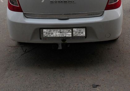 Фаркоп Лидер-Плюс для Renault Symbol II седан 2008-2013. Артикул R109-A