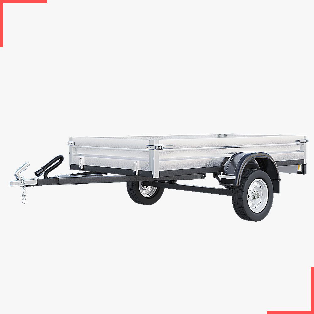 Бортовой прицеп Rinal 1225 Lite