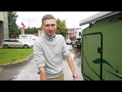 обзор туристического кемпера прицепа Белка 2800 от Rus-campers