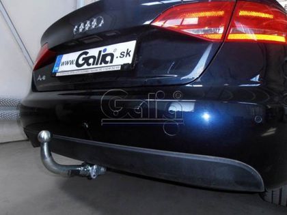 Фаркоп Galia оцинкованный для Audi A4 B8 седан, универсал 2007-2015. Быстросъемный крюк. Артикул A047C