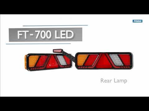 FT-700 LED - Lampa tylna/ Rear lamp/ задний фонарь FRISTOM