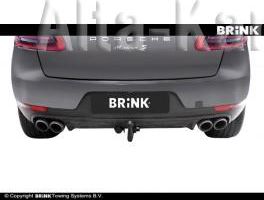 Фаркоп Brink (Thule) для Porsche Macan 2014-2021. Быстросъемный крюк. Артикул 592300