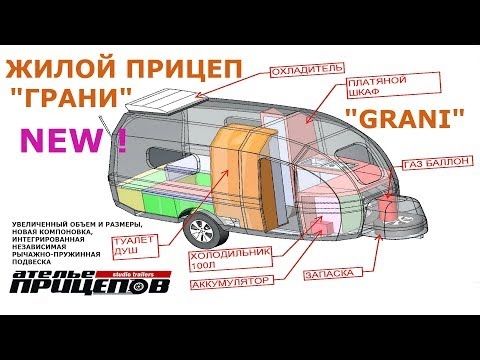 Внимание! Жилой прицеп ГРАНИ(GRANI) NEW! Этап проектирования закончен! Приступаем к изготовлению