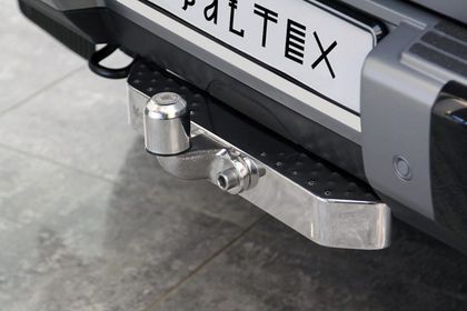 Фаркоп Baltex для Mercedes-Benz G-Класс W464 2019-2021 с нержавеющей накладкой под вставку 50х50 американский квадрат. Артикул 13905738