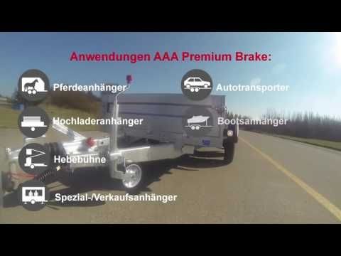 О самонастраивающихся тормозах AL-KO AAA Premium Brake (на немецком).