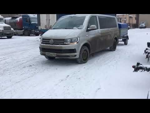 VW Volkswagen Caravelle t6: Езда с прицепом