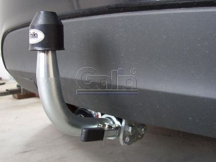 Фаркоп Galia оцинкованный для Ford Fiesta VI (дл. базы 2489мм) 2008-2019. Быстросъемный крюк. Артикул F110C
