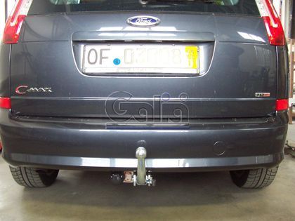 Фаркоп Galia оцинкованный для Ford C-Max I 2003-2011. Быстросъемный крюк. Артикул F091C