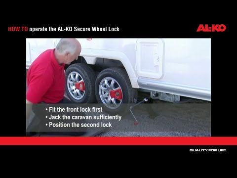HOW TO operate the AL-KO Secure Wheel Lock