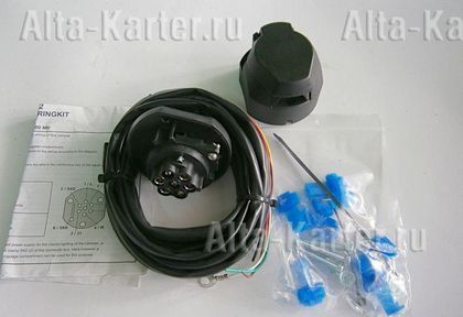 Штатная электрика фаркопа Bosal (полный комплект) 7-полюсная для Opel Astra H универсал 3/5-дв. 2004-2010. Артикул 025-348