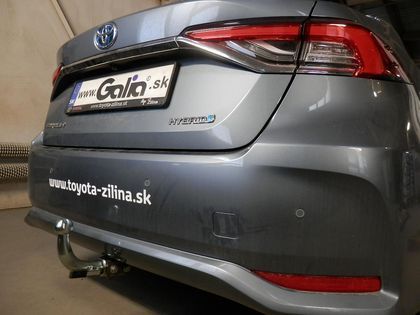 Фаркоп Galia оцинкованный для Toyota Corolla E210 седан 2019-2021. Быстросъемный крюк. Артикул T074C