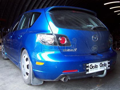 Фаркоп Galia оцинкованный для Mazda 3 I седан, хэтчбек 2003-2009. Артикул M106A