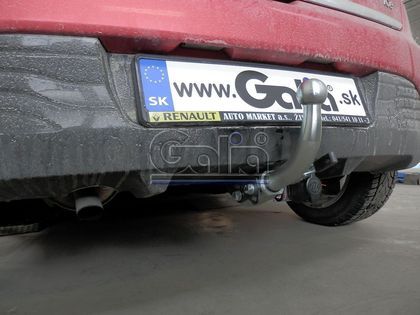 Фаркоп Galia оцинкованный для Renault Clio IV хэтчбек 2013-2021. Быстросъемный крюк. Артикул R080C