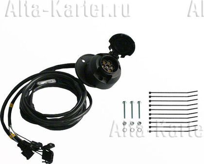 Штатная электрика фаркопа Rameder (полный комплект) 7-полюсная для Kia Soul II 2013-2019. Артикул 121660
