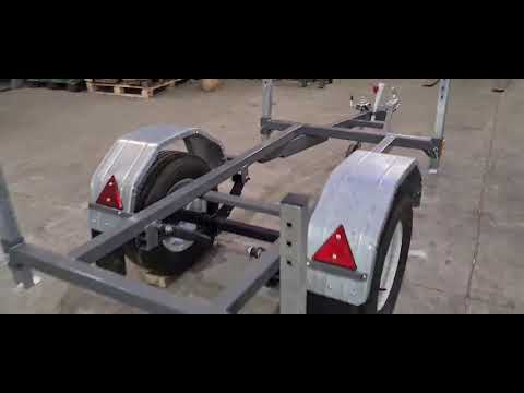 Прицеп тележка для дизель генератора 1,3т рессорная, без тормозов.