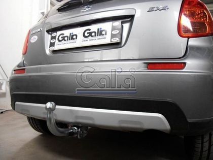 Фаркоп Galia оцинкованный для Fiat Sedici 5-дв. 2/4WD 2006-2014. Быстросъемный крюк. Артикул F109C