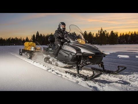 Снегоход YAMAHA. Выезд с прицепа МЗСА 817712