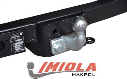 Фаркоп Imiola для Toyota Hilux VIII (без отбойного бруса) 2015-2021. Фланцевое крепление. Артикул T.103