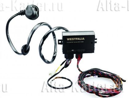 Штатная электрика фаркопа Westfalia (полный комплект) 13-полюсная для Land Rover Discovery Sport 2014-2019. Артикул 323141300113