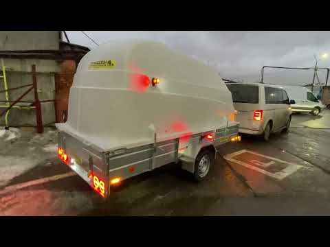 Прицеп для снегохода и квадроцикла