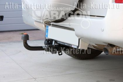 Фаркоп Aragon (быстросъемный крюк, горизонтальное крепление) для Suzuki Grand Vitara XL-7 5-дв. 1998-2006. Артикул 120025055