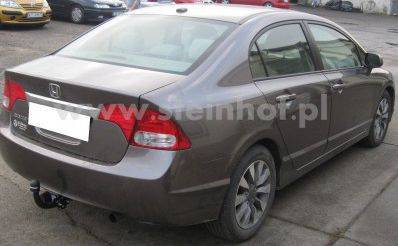 Фаркоп Steinhof для Honda Civic VIII седан (искл. Hibrid) 2006-2011. Артикул H-040