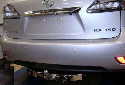 Фаркоп Baltex для Lexus RX 300 2003-2009. (с декор. пластиной) Фланцевое крепление. Артикул LS02A
