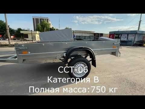 Легковой прицеп ССТ 7132-06 (САРАНСКСПЕЦТЕХНИКА)