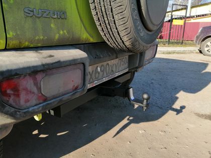 Фаркоп AvtoS для Suzuki Jimny IV 2018-2021 без шара в комплекте. Быстросъемный крюк. Артикул SZ 13