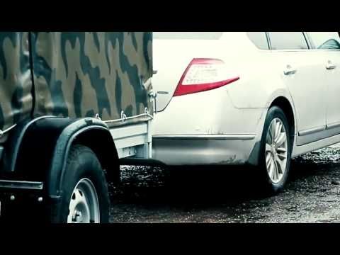 Внедорожный прицеп МЗСА 817717.015 и NISSAN TEANA