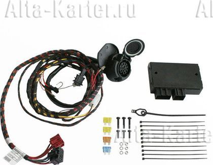 Штатная электрика фаркопа Rameder (полный комплект) 13-полюсная для BMW 5-серия E60/61 2003-2010. Артикул 107077