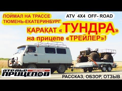 Тюменский каракат ТУНДРА в прицепе ТРЕЙЛЕР! Поймал на трассе! Рассказ, отзыв, обзор