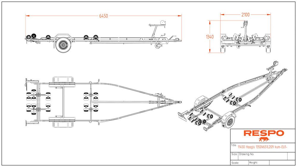 Респо V65T1MR с мультироликами