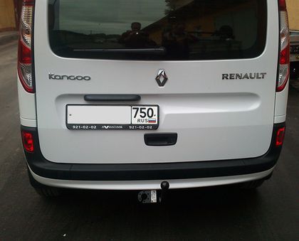 Фаркоп AvtoS для Renault Kangoo II рестайлинг минивэн, фургон 2013-2021. Артикул RN 08