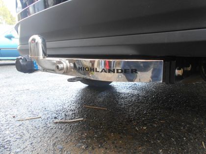Фаркоп Baltex для Toyota Highlander III 2014-2020 (с декор. накладкой) Фланцевое крепление. Артикул 24255408E