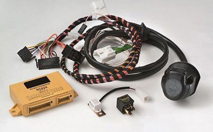 Штатная электрика фаркопа Hak-System (полный комплект) 7-полюсная для Toyota RAV4 IV 2013-2019. Артикул 16250539