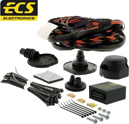 Штатная электрика фаркопа ECS (полный комплект) 7-полюсная для Audi A3 8V 2012-2020. Артикул VW146B1