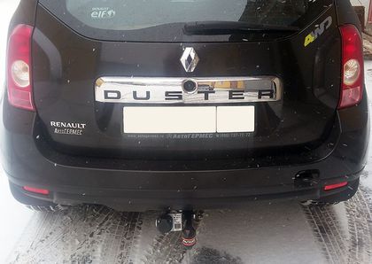 Фаркоп AvtoS для Renault Duster I до рестайлинга 2010-2015. Артикул NS 28