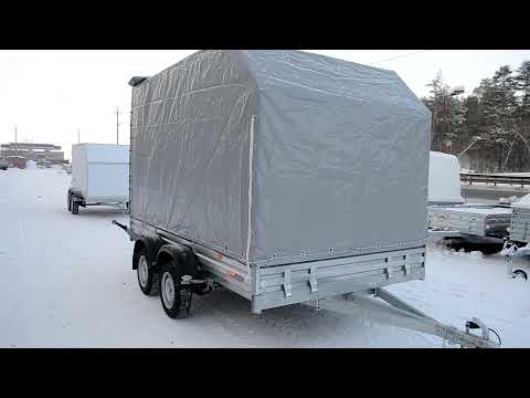 ПРИЦЕП ДВУХОСНЫЙ 3.5х1.9х2.0м.МЗСА 817736.ПРИЦЕП-ЦЕНТР ТОЛЬЯТТИ 977 км. ФЕДЕРАЛЬНОЙ ТРАССЫ М5 "УРАЛ"