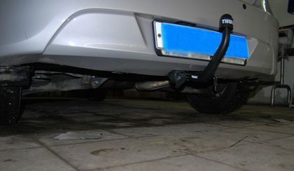 Фаркоп Brink (Thule) для Hyundai i30 I FDH хетчбэк 5-дв. 2010-2012. Быстросъемный крюк. Артикул 534400