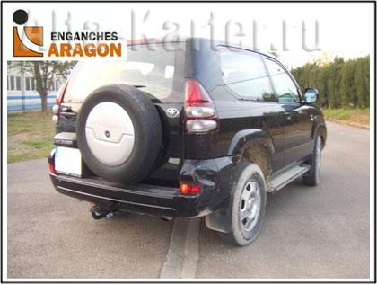 Фаркоп Aragon для Toyota Fj Cruiser хэтчбек 3/5-дв. 2003-2021. Артикул E6400DA